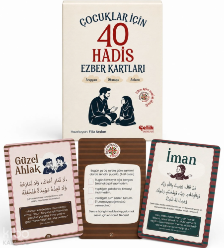 Çocuklar için 40 Hadis Ezber Kartları