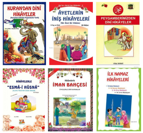 Çocuklar İçin Dini Hikayeler Seti (6 Kitap)