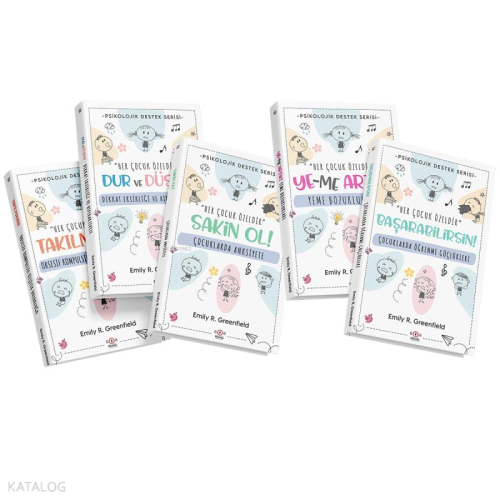 Çocuklar İçin Psikolojik Destek Seti (5 Kitap)