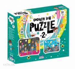 Çocuklar İçin Puzzle - 2 (Kutulu)