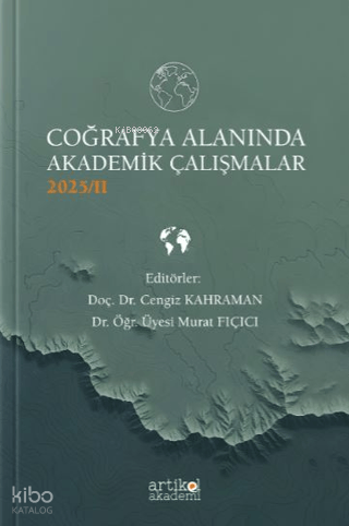 Coğrafya Alanında Akademik Çalışmalar - II (2025)