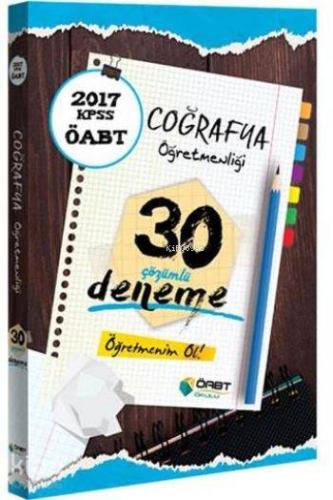 Coğrafya Öğretmenliği Çözümlü 30 Deneme 2017