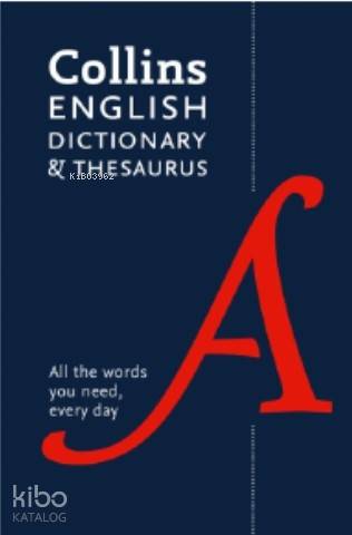 Collins English Dictionary & Thesaurus -All the words you need (New)
