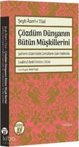 Çözdüm Dünyanın Bütün Müşkillerini