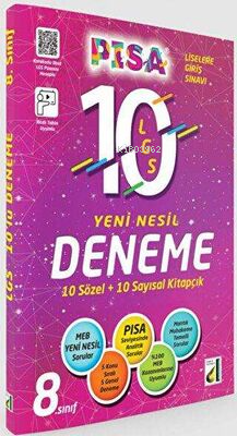 Damla 8. Sınıf LGS Pisa 10'lu Yeni Nesil Deneme - Kitapiks.com