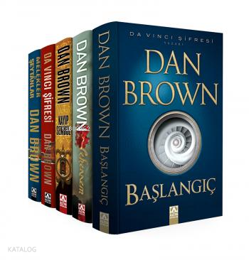 Dan Brown Seti - Robert Langdon Serisi (5 Kitap Takım)