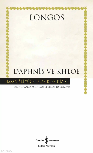 Daphnis ve Khloe (Ciltli)