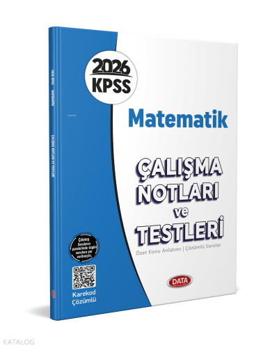 Data 2026 KPSS Matematik Çalışma Notları ve Testleri