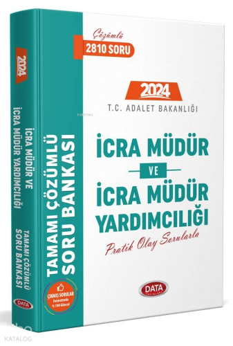 Data Yayınları 2024 İcra Müdür ve Müdür Yardımcılığı Soru Bankası