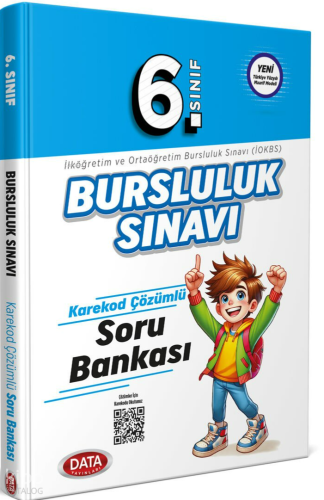 Data Yayınları 6. Sınıf Bursluluk Sınavı Soru Bankası - Karekod Çözümlü