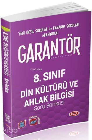 Data Yayınları 8. Sınıf LGS Din Kültürü ve Ahlak Bilgisi Garantör Soru Bankası Data 