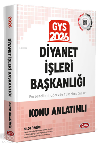Data Yayınları Diyanet İşleri Başkanlığı Personelin Görevde Yükselme Sınavı Konu Anlatımlı