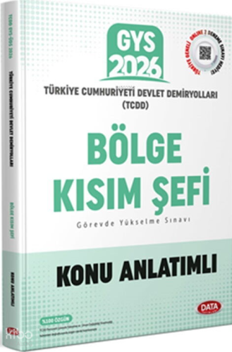 Data YayınlarI TCDD GYS Bölge Kısım Şefi Konu Anlatımlı