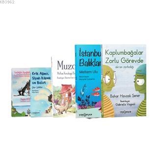 Dayanışmayı Öğreniyorum Seti (5 Kitap) Erik Ağacı, Siyah Köpek ve Bulut - Leyleğin Ayağındaki Dünya - Muzcu Kedi - Kaplumbağalar Zorlu Görevde - İstanbul'un Bal