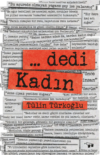 ...dedi Kadın