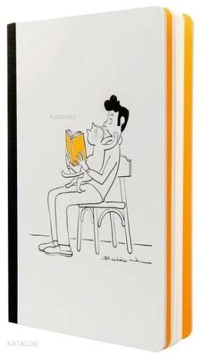 Defter - Adam ve Kedi (Ciltli) - Kitapiks.com