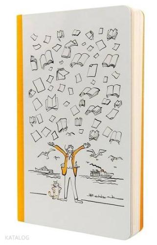 Defter - Vapurlu Kedili Adam (Ciltli) - Kitapiks.com