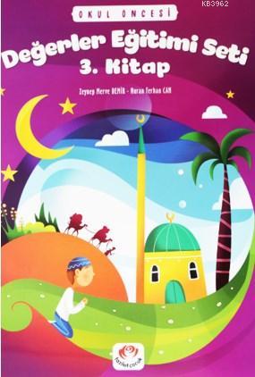 Değerler Eğitim Seti 3. Kitap - Stıckerli (5 Yaş ve Üzeri) - Kitapiks.