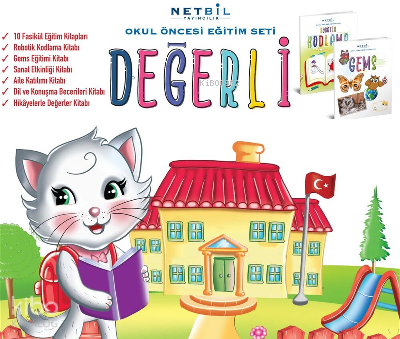 Değerli Netbil Okul Öncesi Eğitim Seti
