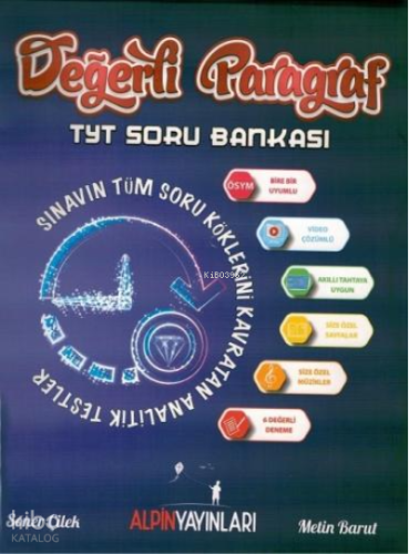 Değerli Paragraf TYT Soru Bankası Alpin Yayınları