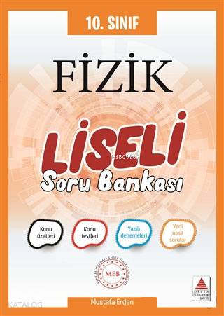Delta Kültür Yayınları 10. Sınıf Fizik Liseli Soru Bankası Delta Kültür 