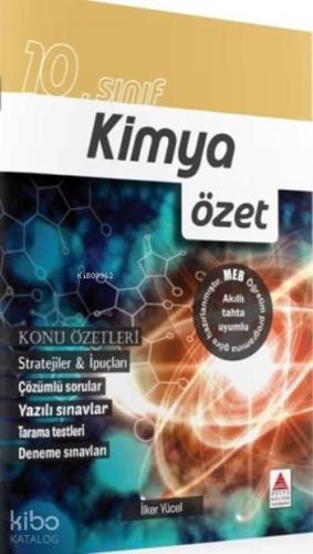 Delta Kültür Yayınları 10. Sınıf Kimya Özet Delta Kültür