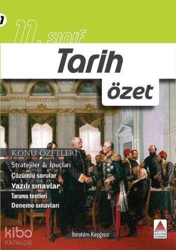 Delta Kültür Yayınları 11. Sınıf Tarih Özet Delta Kültür