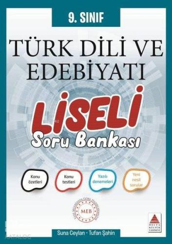 Delta Kültür Yayınları 9. Sınıf Türk Dili ve Edebiyatı Liseli Soru Bankası Delta Kültür 