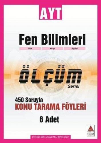 Delta Kültür Yayınları AYT Fen Bilimleri Ölçüm Serisi Konu Tarama Föyleri Delta Kültür