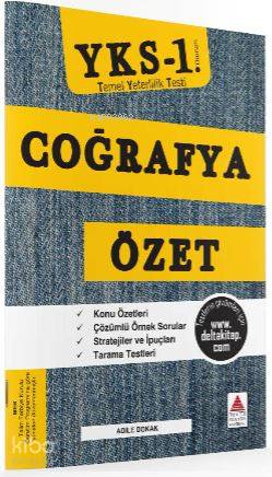 Delta Kültür Yayınları TYT Coğrafya Özet Delta Kültür