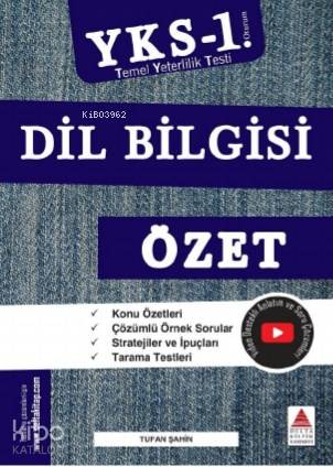 Delta Kültür Yayınları TYT Dil Bilgisi Özet Delta Kültür