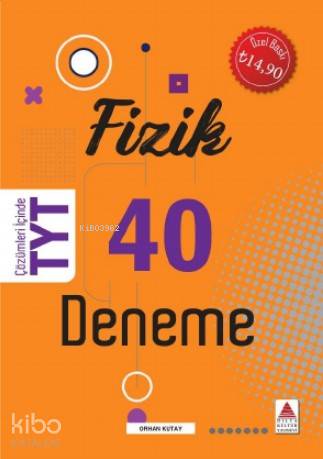 Delta Kültür Yayınları TYT Fizik 40 Deneme Delta Kültür
