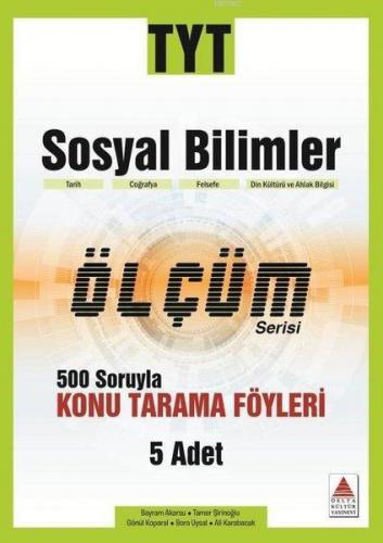 Delta Kültür Yayınları TYT Sosyal Bilimler Ölçüm Serisi Konu Tarama Föyleri Delta Kültür