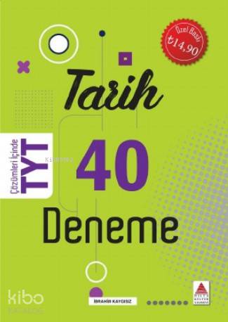 Delta Kültür Yayınları TYT Tarih 40 Deneme Delta Kültür