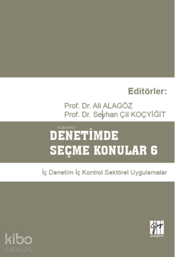 Denetimde Seçme Konular 6 ;İç Denetim Kontrol Sektörel Uygulamalar