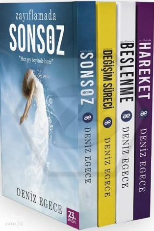 Deniz Egece Zayıflama ve Sağlık Seti - 4 Kitap