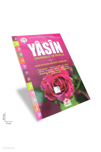 Dergi Boy Yasini Şerif Güllü Kırmızı