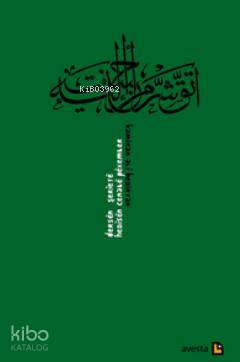 Dersen Şeriete; Hedisen Cenabe Pexember