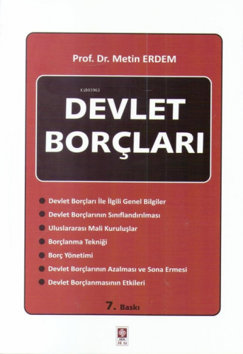 Devlet Borçları - Kitapiks.com