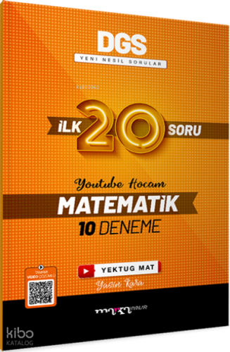 DGS Matematik İlk 20 Soru 10 Deneme Marka Yayınları