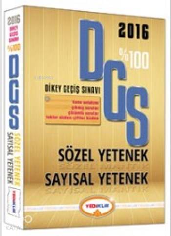 DGS Sözel Yetenek Sayısal Yetenek Konu Anlatım 2016