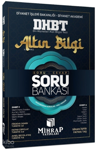 DHBT Altın Bilgi Soru Cevap Soru Bankası