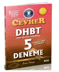 DHBT Cevher 5 Deneme PDF Çözümlü - Kitapiks.com