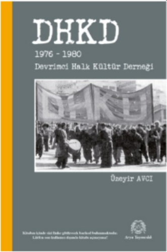 DHKD 1976-1980 Devrimci Halk Kültür Derneği - Kitapiks.com