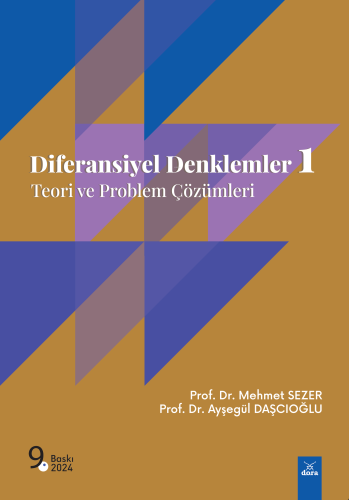 Diferansiyel Denklemler 1;Teori ve Problem Çözümleri - Kitapiks.com