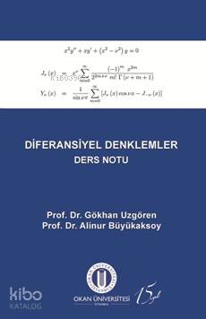 Diferansiyel Denklemler Ders Notu