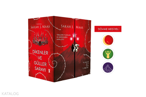 Dikenler Ve Güller Sarayı Kutulu Set (Dövme Hediyeli)
