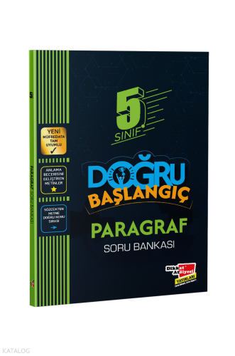 Dikkat Atölyesi 5. Sınıf Paragraf Doğru Başlangıç Soru Bankası