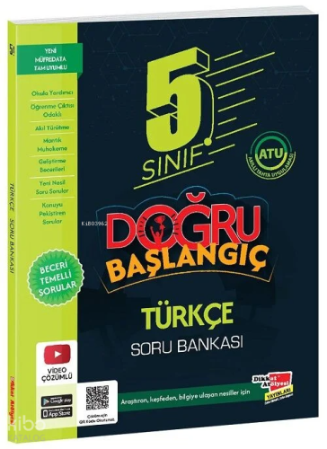 Dikkat Atölyesi 5. Sınıf Türkçe Doğru Başlangıç Soru Bankası