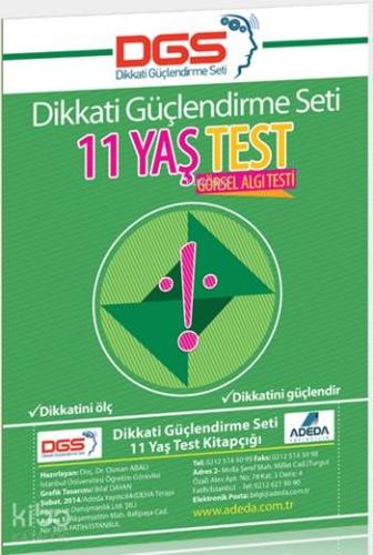 Dikkati Güçlendirme Seti (11 Yaş) Test; Görsel Algı Testi
